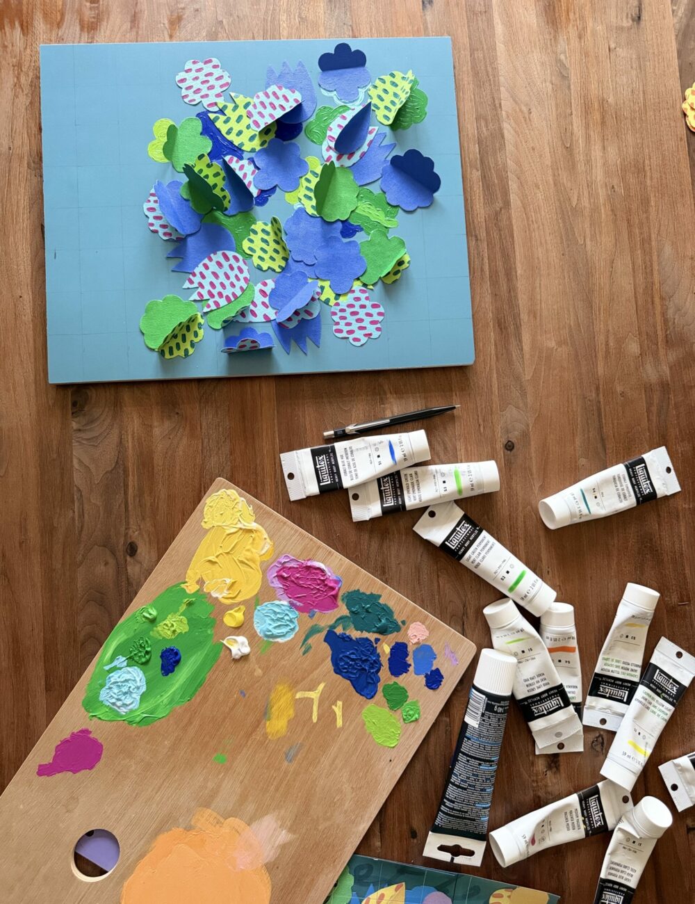 flowers-table-I-painting-justyna-maria-porowska-art flowers-table-I-painting-justyna-maria-porowska-art