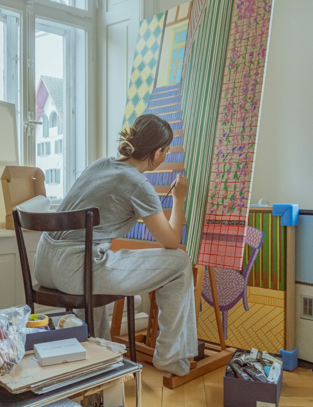 justyna-maria-porowska-atelier-contemporary-artist-behind-the-scene-switzerland